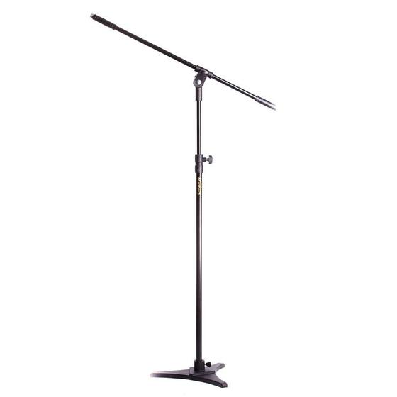 Imagem de Suporte para microfone girafa com pés de ferro torelli hpm58