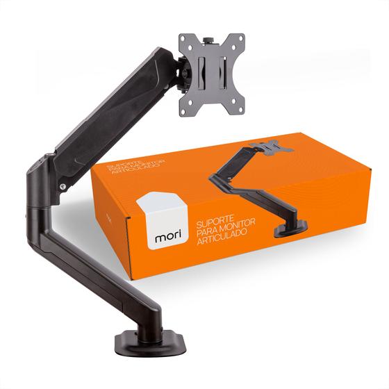 Imagem de Suporte Para Monitor Com Pistão Articulado Ajustável Mori
