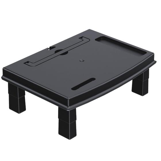 Suporte Para Monitor De Mesa 4 Níveis Reliza Cor Preto Ergonômico com Suporte para Caneta e Celular Smartphone Imagem de Suporte Para Monitor De Mesa 4 Níveis Reliza Cor Preto Ergonômico com Suporte para Caneta e Celular Smartphone