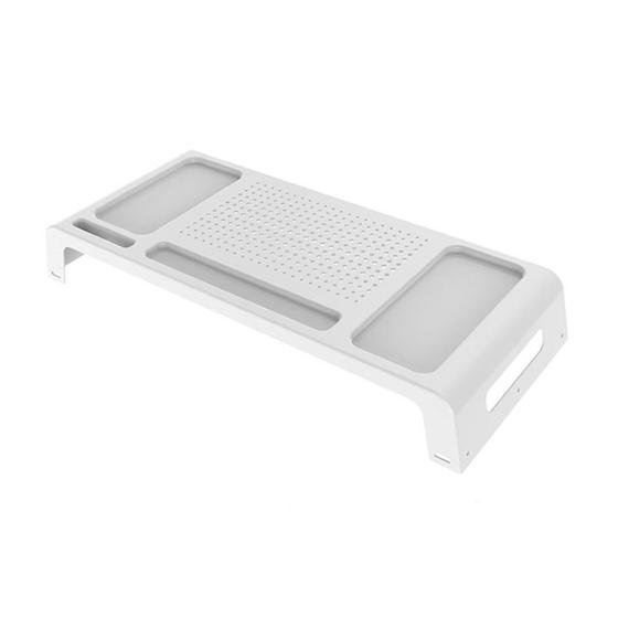 Imagem de Suporte Para Monitor e Notebook Waleu Prime Branco