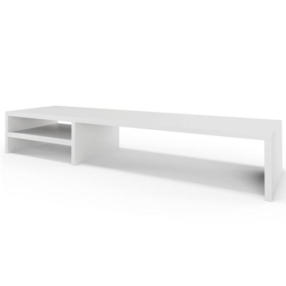 Imagem de Suporte Para Monitor Stand Home Office Lap 90 cm L03 Branco - Lyam