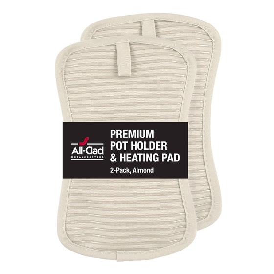 Imagem de Suporte para Panelas All-Clad Premium com Almofada Térmica - 100% Algodão (2 Unidades)