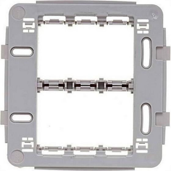 Imagem de Suporte Para Placa Modular Pialplus 4X4 - 6 Horizontal - 12124