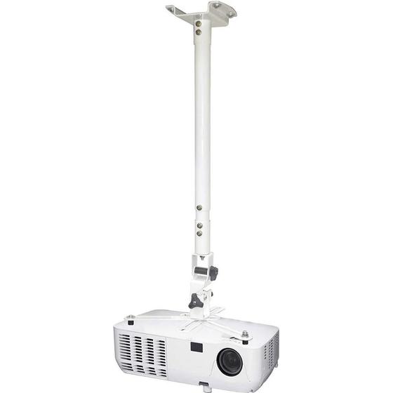 Suporte Para Projetor De Teto Com Extensão Branco - SBRP756B Menor preço em Suporte Para Projetor De Teto Com Extensão Branco - SBRP756B