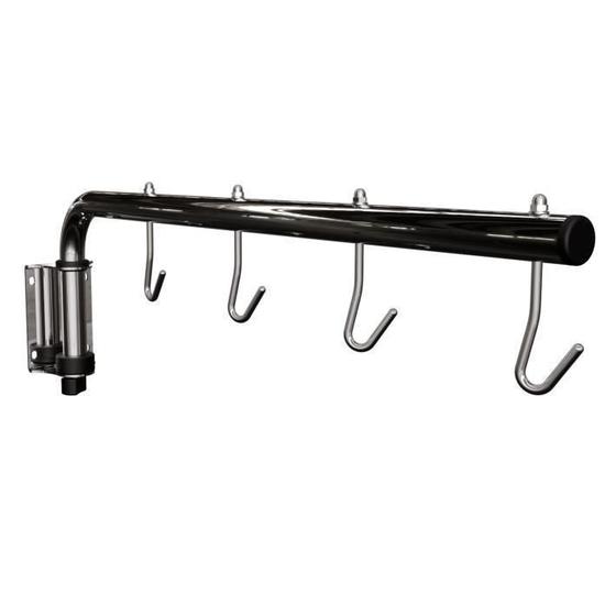 Imagem de Suporte Para Soro Articulado De Parede Inox 4 Bolsas