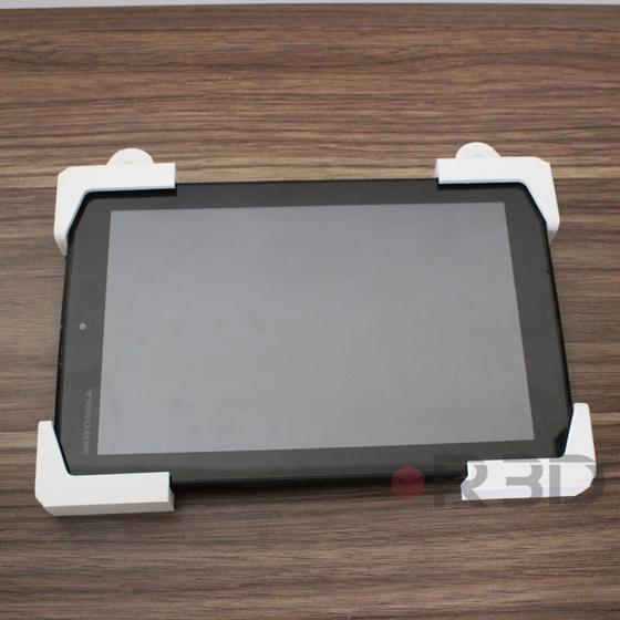 Imagem de Suporte Para Tablet Até 1cm De Parede Com Travas Anti furto