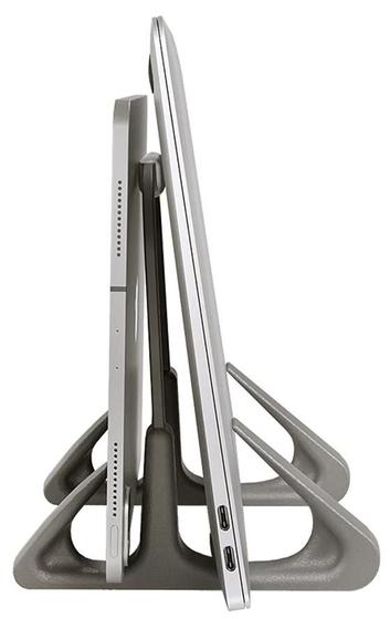 Imagem de Suporte Para Tablet E Notebook Até 16" Octoo LiteStand Vertical L-VER (Titanium)