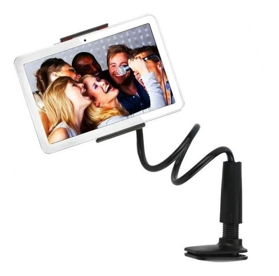 Suporte Para Tablet Smartphone Celulares Articulado Flexível - DACAR Imagem de Suporte Para Tablet Smartphone Celulares Articulado Flexível