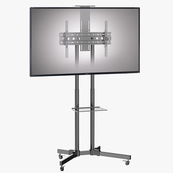 Imagem de Suporte Pedestal para TV 32 a 70 com Rodízios RACK-100 AQUÁRIO