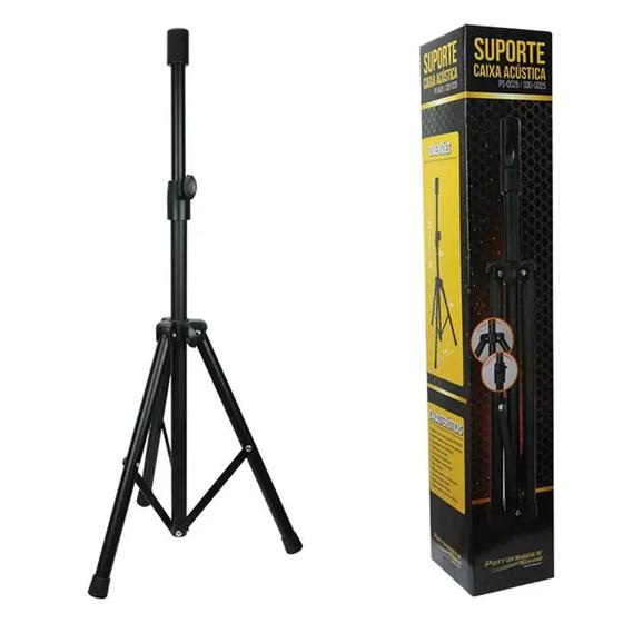 Suporte Pedestal Tripé Em Aço P/ Caixa De Som Profissional Ate 25kg 60cm A 1.25 Metros 0300025 Menor preço em Suporte Pedestal Tripé Em Aço P/ Caixa De Som Profissional Ate 25kg 60cm A 1.25 Metros 0300025