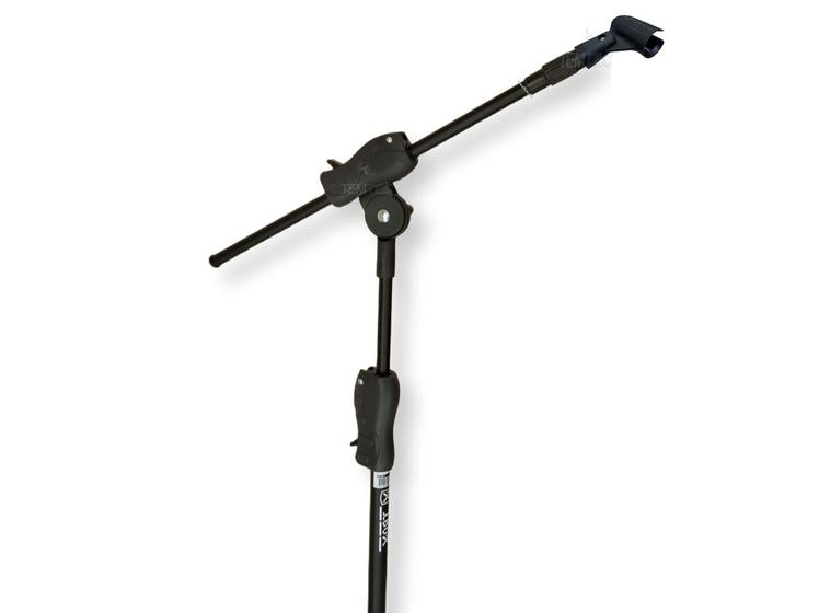 Suporte pedestal tripé para Microfone Girafa com cachimbo Menor preço em Suporte pedestal tripé para Microfone Girafa com cachimbo