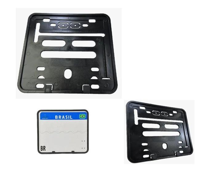 Suporte Placa Moto Moldura Medida Mercosul Contran Cg Titan Fan 125 150 160 Start Nmax Cb Xre Xj6 Fazer Lander Pcx Menor preço em Suporte Placa Moto Moldura Medida Mercosul Contran Cg Titan Fan 125 150 160 Start Nmax Cb Xre Xj6 Fazer Lander Pcx