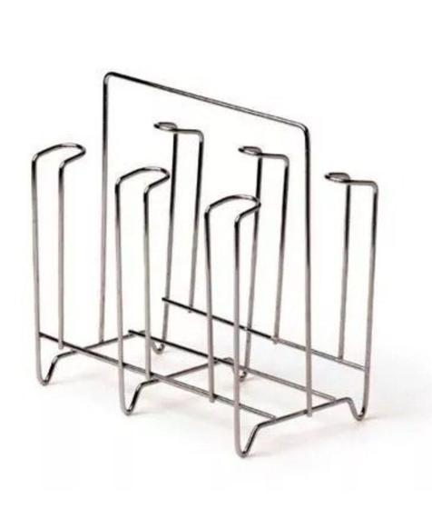 Suporte Porta Copos de Mesa 6 Copos Aço 17,5x11,2 - Envio Já - Arthi Menor preço em Suporte Porta Copos de Mesa 6 Copos Aço 17,5x11,2 - Envio Já - Arthi