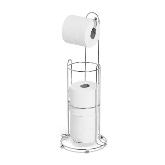 Suporte porta Papel Higiênico Class Chão Papeleiro Banheiro 1022 Menor preço em Suporte porta Papel Higiênico Class Chão Papeleiro Banheiro 1022