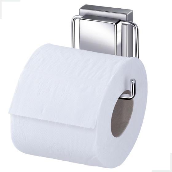 Suporte Porta Papel Higiênico Papeleira Nicho Banheiro com Ventosa Arthi Menor preço em Suporte Porta Papel Higiênico Papeleira Nicho Banheiro com Ventosa Arthi