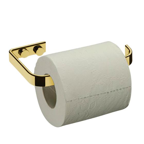 Imagem de Suporte Porta Papel Higiênico parede Luxo Dourado Future