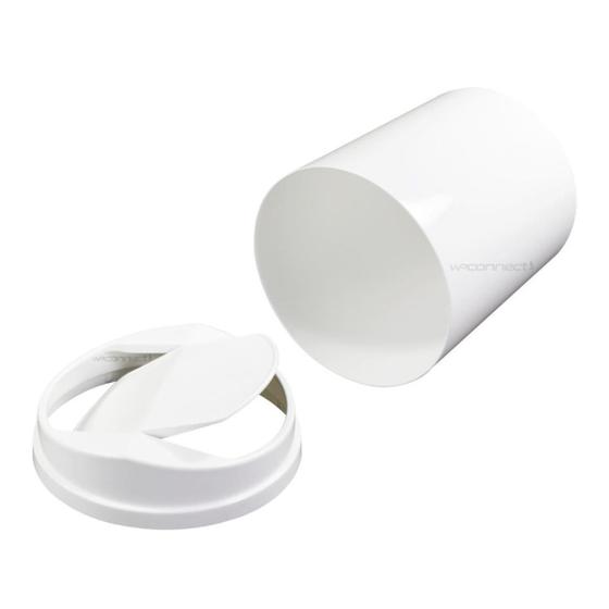 Suporte Porta Papel Higiênico Rosé Gold Lixeira Basculante Branca Menor preço em Suporte Porta Papel Higiênico Rosé Gold Lixeira Basculante Branca