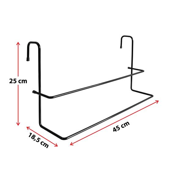 Suporte Porta Toalha de Banho Duplo para Banheiro Box Menor preço em Suporte Porta Toalha de Banho Duplo para Banheiro Box