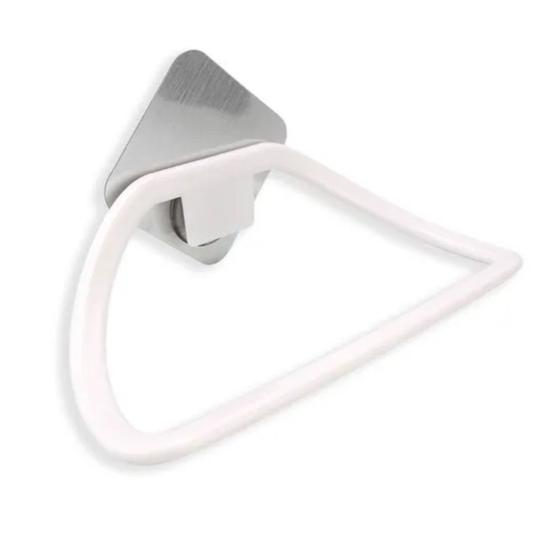 Imagem de Suporte Porta Toalha de Rosto com Dupla Face Suporta 4kg