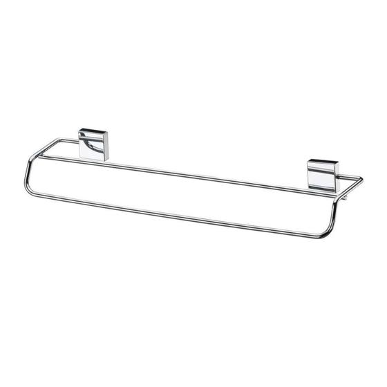 Imagem de Suporte porta toalha duplo parede 45cm inox - Future