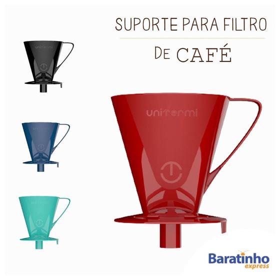 Imagem de Suporte Prático Coador Para Filtro de Café Garrafa Unitermi