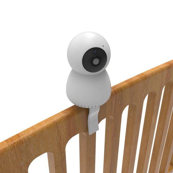 Imagem de Suporte Presilha Branco de Fixar Camera para Berço Compativel com i2GO Câmera Wifi - ARTBOX3D