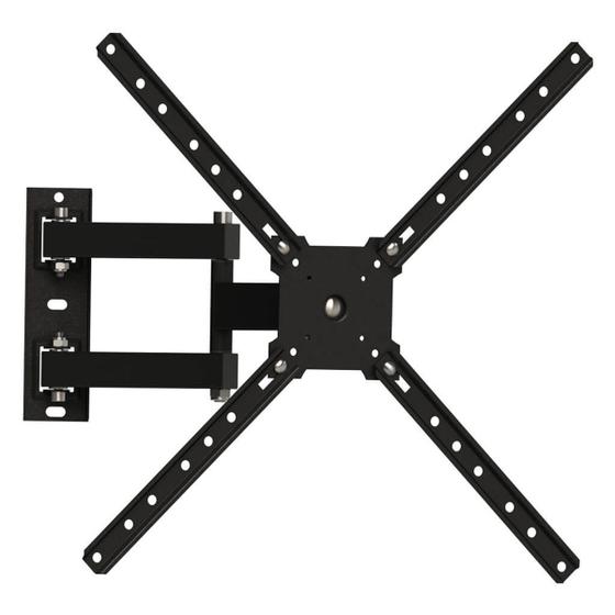 Suporte preto tri-articulado tv lcd 10 a 55 sbrp140 Menor preço em Suporte preto tri-articulado tv lcd 10 a 55 sbrp140