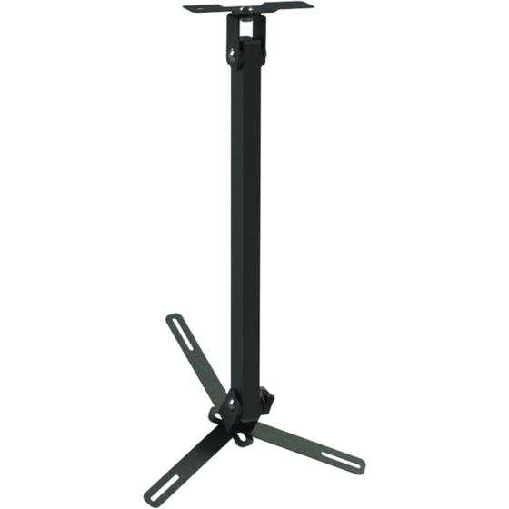 Suporte projetor datashow teto braço 40 cm preto Menor preço em Suporte projetor datashow teto braço 40 cm preto