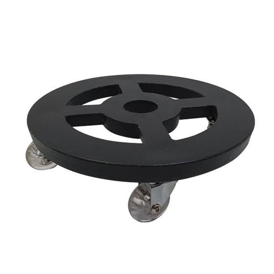 Imagem de Suporte Redondo com Roda 25cm para Vasos
