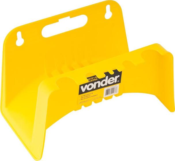 Imagem de Suporte simples para mangueira 1/2" até 10 metros amarelo - Vonder