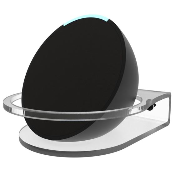 Imagem de Suporte Stand de Parede Compatível com Alexa Echo Dot 4ª e 5ª Geração e Echo Pop - ARTBOX3D