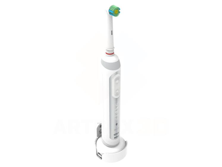 Imagem de Suporte Stand de Parede Compatível com Escova de Dente Elétrica Oral-B Genius X - ARTBOX3D