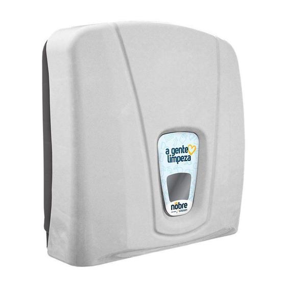Suporte Toalha Papel Nobre Branco City Menor preço em Suporte Toalha Papel Nobre Branco City