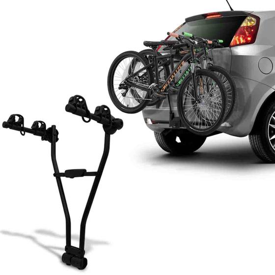 Imagem de Suporte Transbike Engate Sport Rack Xpress 2 Bicicletas Suporte 30KG Aço Carbono Preto Universal