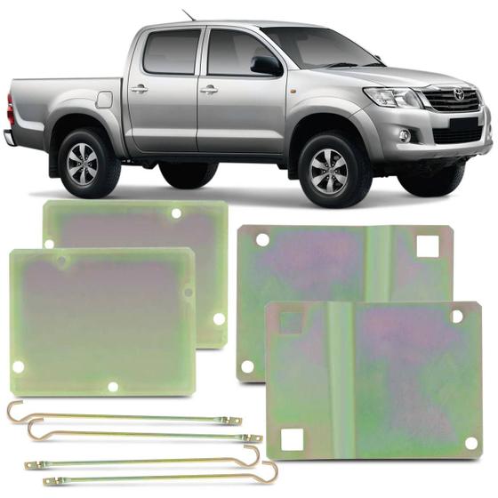 Suporte Trava Elétrica Hilux 2011 2012 2013 2014 2015 Cabine Dupla 4 Portas em Aço Resistente Menor preço em Suporte Trava Elétrica Hilux 2011 2012 2013 2014 2015 Cabine Dupla 4 Portas em Aço Resistente