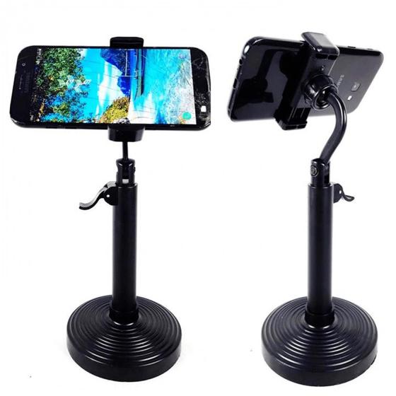 Imagem de Suporte Tripé Para Celular Com Base De Mesa Com Rotação Cxo888