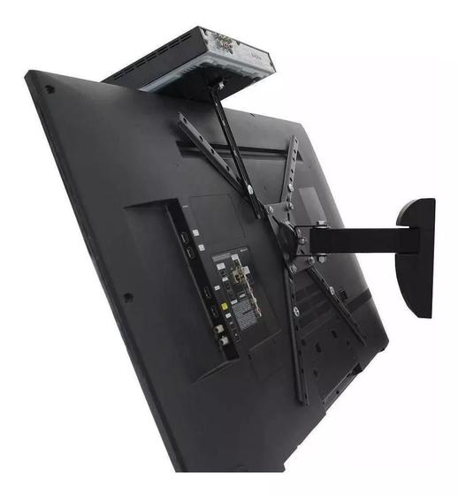Suporte Tv Articulado Lcd Led 15 27 32 40 50 55 Dvd Net Sky - Art Flex Suportes Imagem de Suporte Tv Articulado Lcd Led 15 27 32 40 50 55 Dvd Net Sky