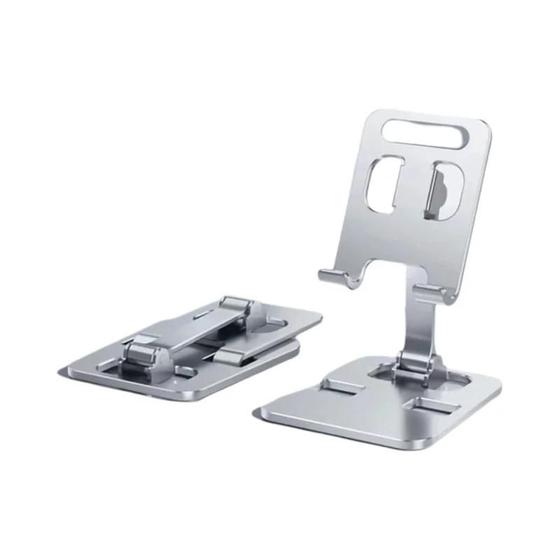 Imagem de Suporte Universal Ajustável para Tablet - Alumínio - Compatível com iPad Air, Pro e Mini