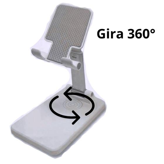 Imagem de Suporte Universal Celular Ergonômico Portátil Ajustável 360