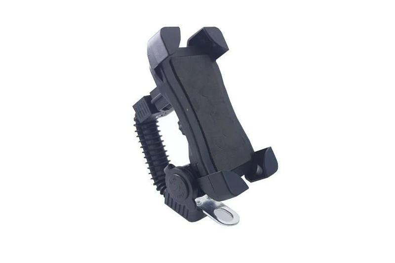 Imagem de Suporte Universal Celular Moto Bicicleta Inova + Carregador