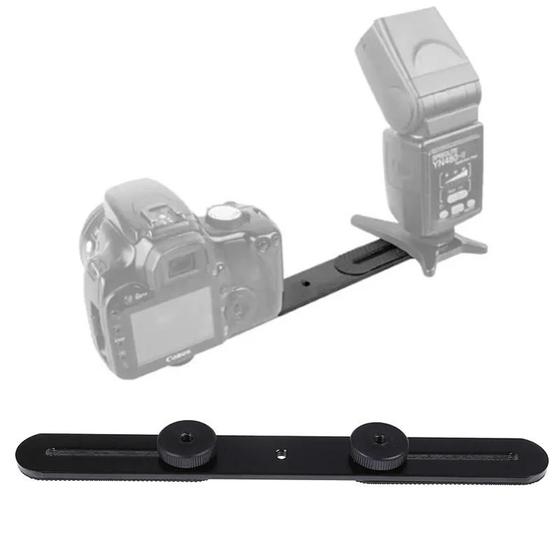 Imagem de Suporte Universal De Luz De Ponta Dupla, Tripé De Montagem Com 2 Parafusos Adaptadores De Sapata