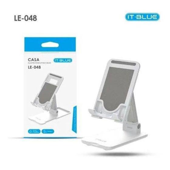 Imagem de Suporte Universal De Mesa Para Celular E Tablet It-blue 048 Branco - ITBLUE