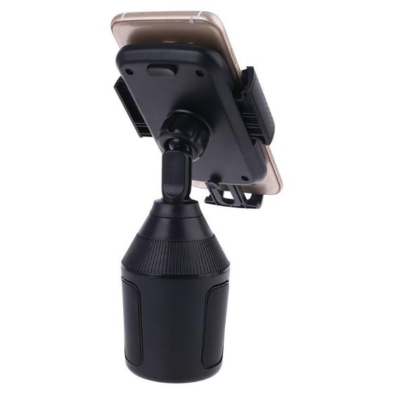 Imagem de Suporte Universal para Celular e GPS com Porta-Copos Ajustável