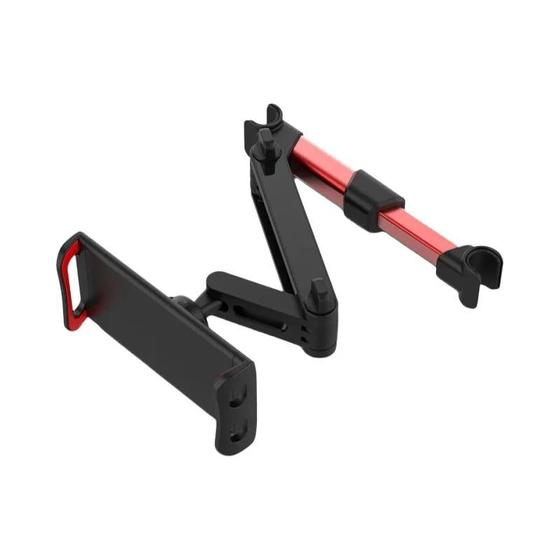Imagem de Suporte Universal Para Encosto De Cabeça De Carro Para iPad Air De 4 a 11 Polegadas Com Rotação De