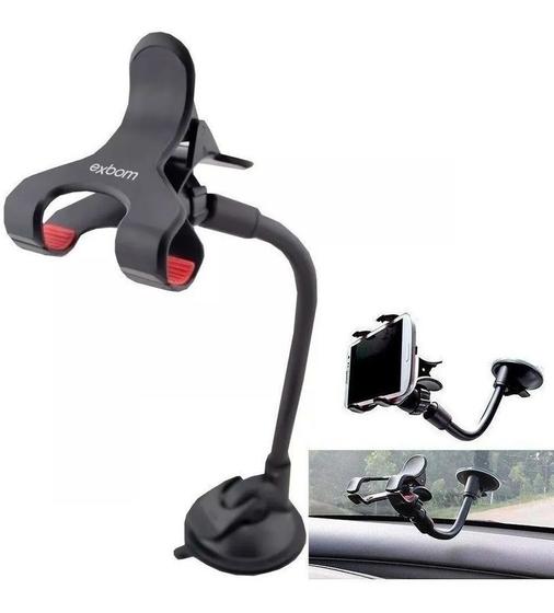 Imagem de Suporte Universal Veicular Gps Celular Haste Flexível Sp-t20