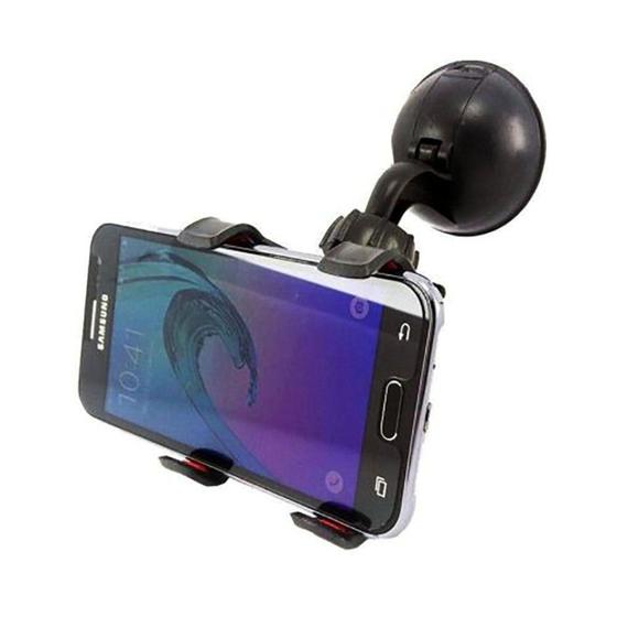 Imagem de Suporte Universal Veicular Um Toque Celular Carro Preto - VITALISHOP