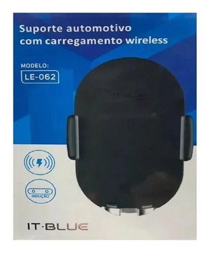 Imagem de Suporte Veicular Para Celular Com Indução It-blue Le-062