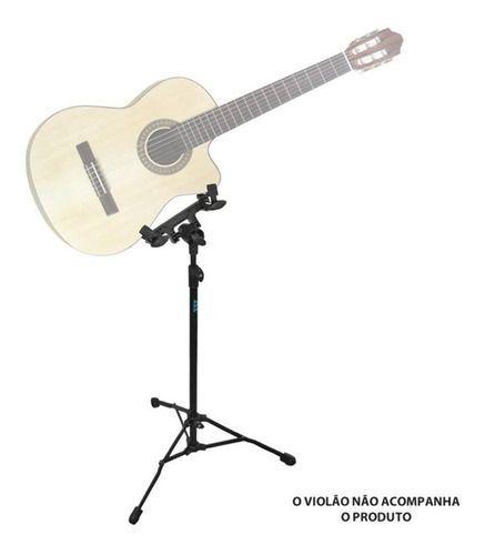 Imagem de Suporte Violão Guitarra Ask Egv P/ Tocar Em Pé C/ Regulagem