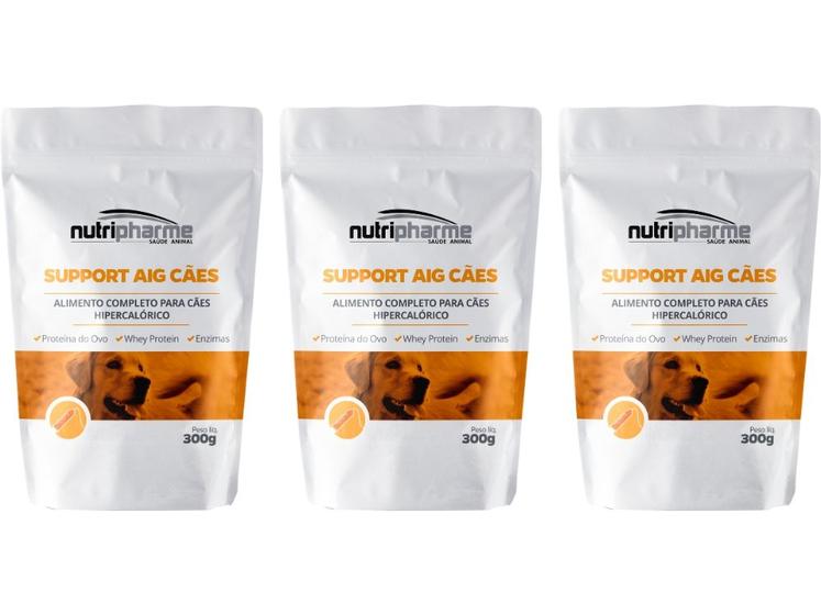 Imagem de Support Aig Cães 300g - Nutripharme - 3 Unidades
