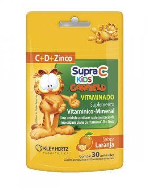 Imagem de Supra C Kids C+D+Zinco Vitaminado 30 Unidades - Kley Hertz